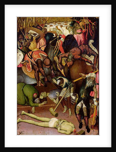 The Decapitation of St. George, panel from an altarpiece, c.1435 by Bernardo Martorell