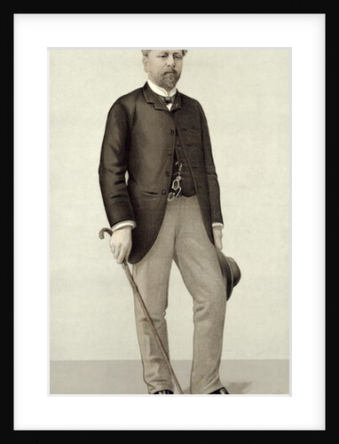 Gustave Eiffel from 'Vanity Fair', 11th May 1889 by English School