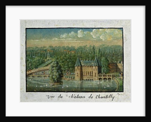 The Chateau de Chantilly by French School