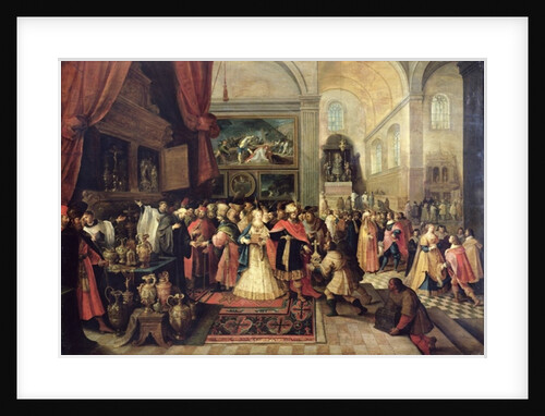 Solomon in the Treasury of the Temple, 1633 by Frans II the Younger Francken