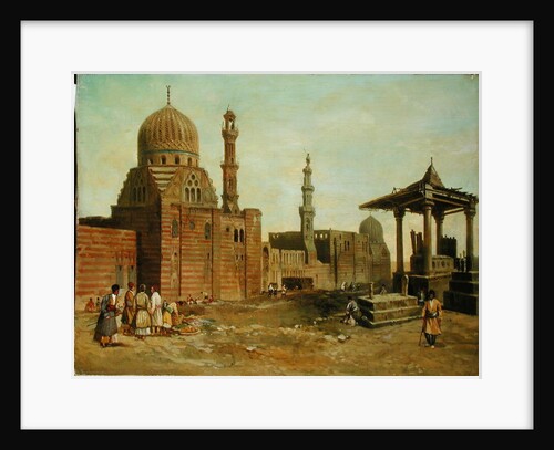 Mosques and Minarets by Adrien Dauzats