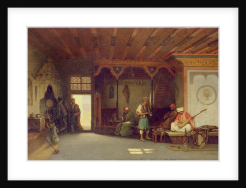 Interior of an Oriental Cafe by Charles Theodore Frere