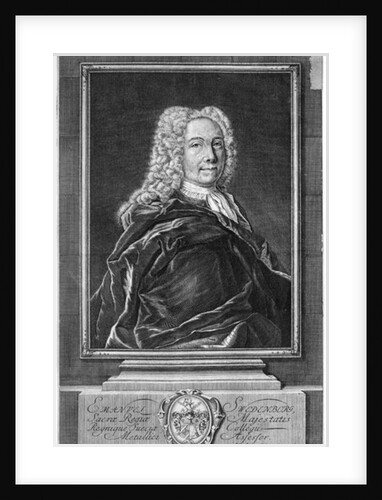 Emanuel Swedenborg by Johann Martin Bernigeroth