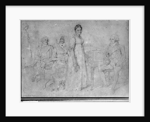 The Forestier Family, 1806 by Jean Auguste Dominique Ingres