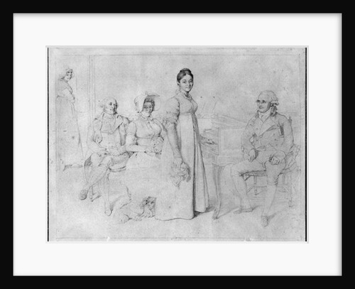 The Forestier Family by Jean Auguste Dominique Ingres