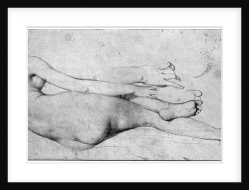 Study for The Grande Odalisque by Jean Auguste Dominique Ingres