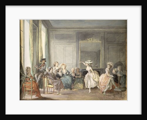 The Dance Lesson by Niclas II Lafrensen