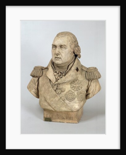 Bust of Louis XVIII by Louis Pierre Deseine