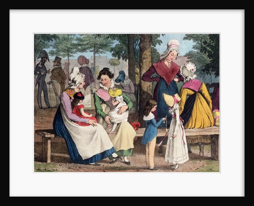 The Nannies, 1820 by John James Chalon