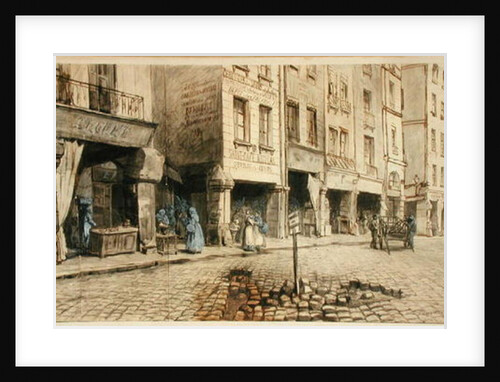 A Street by Adolphe Martial Potemont