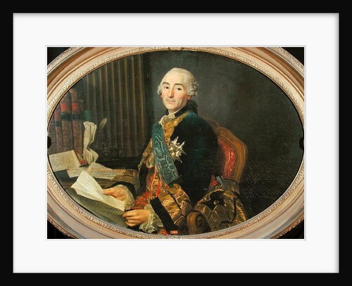 Cesar-Gabriel de Choiseul-Chevigny Duc de Praslin, 1763 by Alexander Roslin