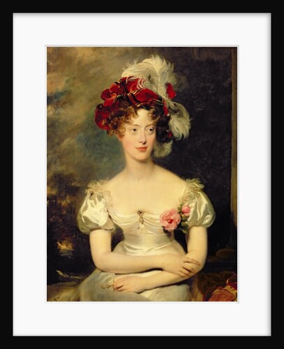 Marie-Caroline de Bourbon Duchesse de Berry, 19th century by Thomas Lawrence