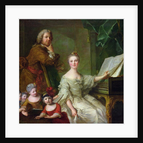 The Artist and his Family, 1730-62 by Jean-Marc Nattier