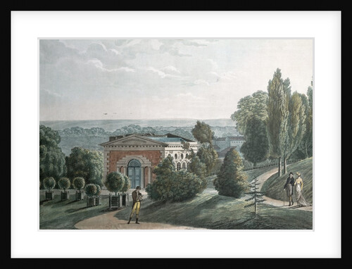 The Hothouse in the Jardin des Plantes, Paris by F.G. Wexelberg
