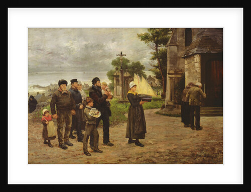 Ex-Voto, 1880 by Ulysse Louis Auguste Butin