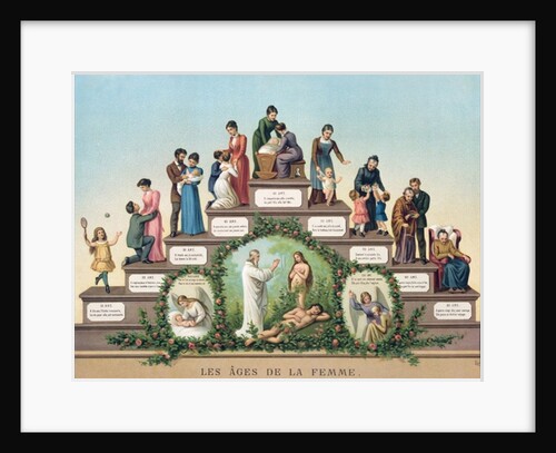 The Ages of Woman, 1906 by French School