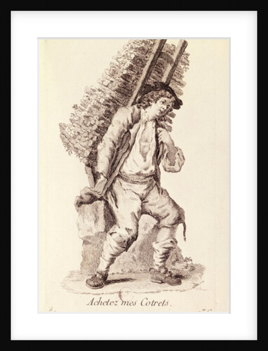 The Faggot Seller by French School