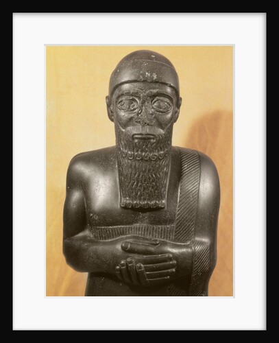 Statue of King Ishtup-Ilum, from Mari, Middle Euphrates by Mesopotamian