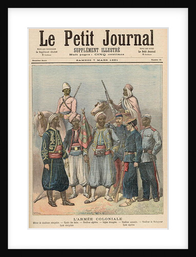 The Colonial Army by Fortune Louis & Meyer Henri Meaulle