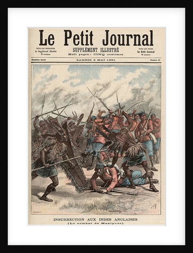 The Battle of Manipur by Fortune Louis & Meyer Henri Meaulle