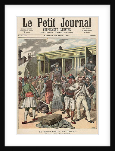 Bandits in the Orient: Arrests on a Train by Henri Meyer