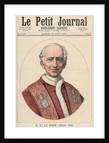Pope Leo XIII by French School