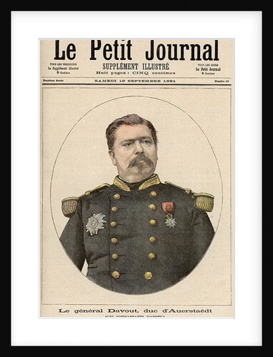 General Louis Nicolas Davout Duke of Auerstaedt by Fortune Louis Meaulle