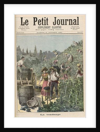 The Wine Harvest by Henri Meyer