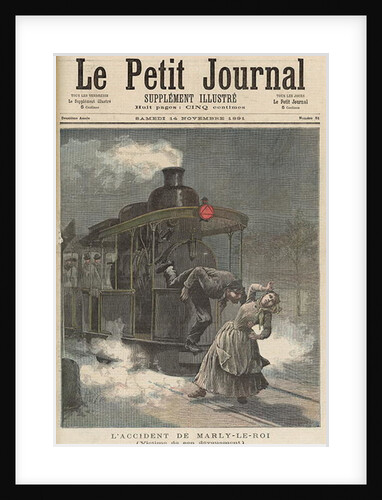 An Accident at Marly-le-Roi: Victim of his Dedication by Fortune Louis & Meyer Henri Meaulle