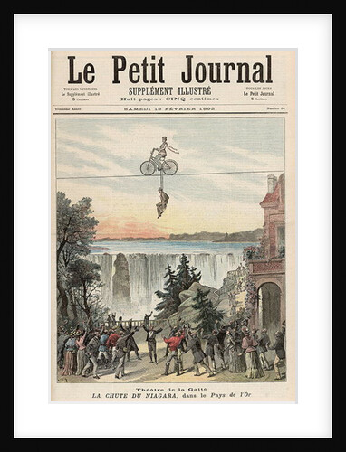 Theatre de la Gaite Performers at Niagara Falls by Henri Meyer