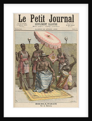 Behanzin King of Dahomey by Fortune Louis & Meyer Henri Meaulle