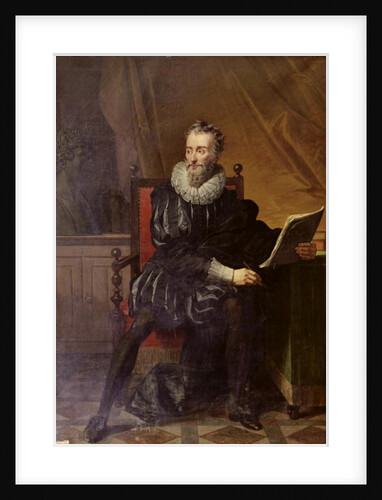 Portrait of Francois de Malherbe 1822 by Robert Lefevre