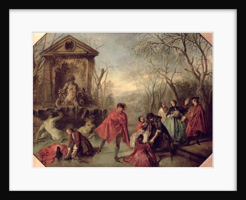 Winter, 1738 by Nicolas Lancret