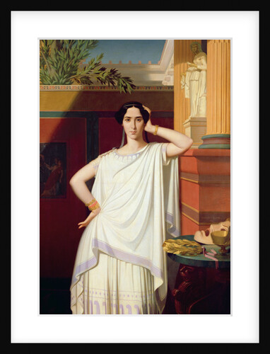 Tragedy or, Portrait of Rachel, 1854 by Eugene Emmanuel Amaury-Duval