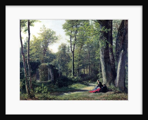 View of Bellevue near Meudon, 1852 by Edouard Cibot