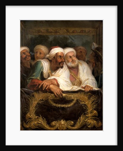 The Moroccan Ambassador and his Entourage at the Italian Comedy in Paris in February 1682, c.1682 by Antoine Coypel