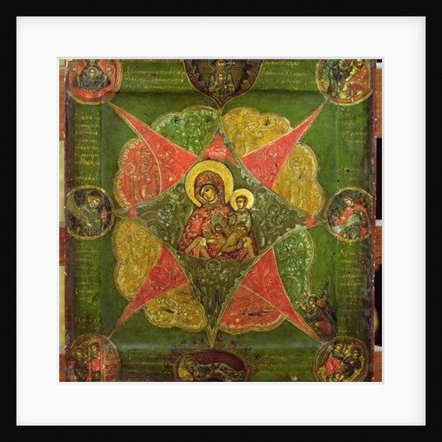 The Virgin of the Burning Bush, from Mount Athos by Russian School