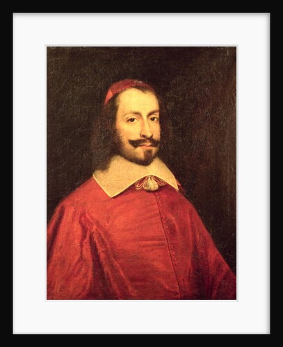 Cardinal Jules Mazarin copy of a 17th century portrait by French School