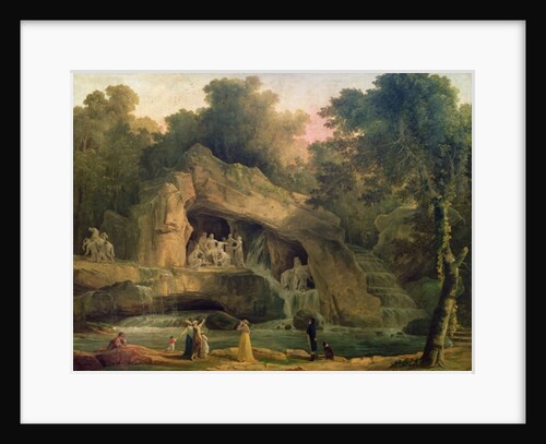 The Bosquet des Bains d'Apollo by Hubert Robert