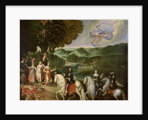 Allegory of the Marriage of Louis XIV in 1631 by Claude (attr. to) Deruet