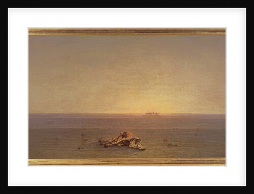 The Sahara or, The Desert, 1867 by Gustave Guillaumet