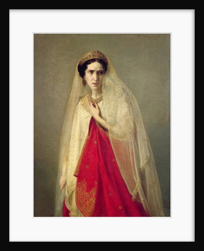 Portrait of Rachel, 19th century by Friederike Emile August O'Connell