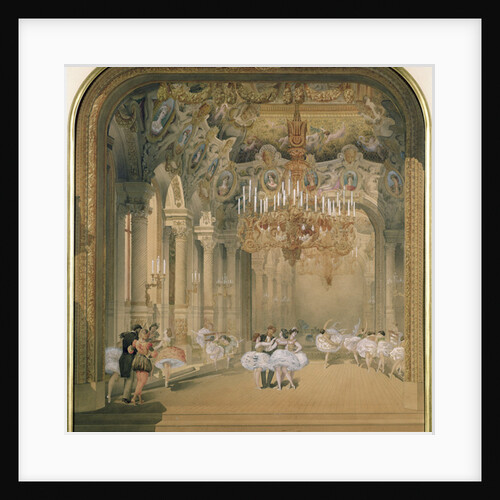 The Foyer of the Opera during the Interval by French School