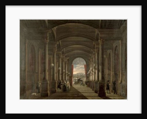 Interior of the Gare Saint-Lazare, 19th century by French School