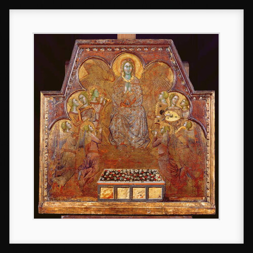 Virgin Surrounded by Angels by also Manfredi de Battilori Bartolo di Fredi