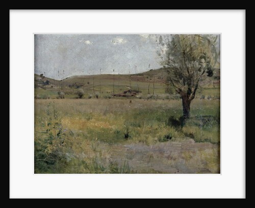 Summer landscape by Jules Bastien-Lepage