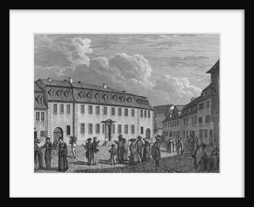 The house of Johan Wolfgang von Goethe in Weimar by Otto (after) Wagner