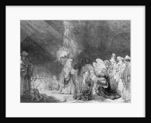 Presentation in the Temple by Rembrandt Harmensz. van Rijn