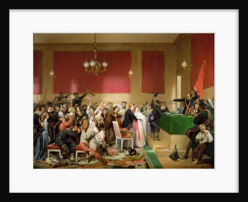 A Wedding under the Commune of Paris of 1871 by Paul-Felix Guerie