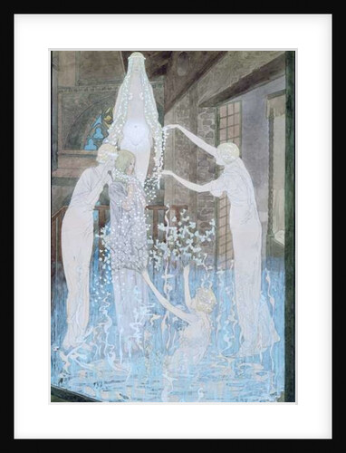 Illustration from 'Le Reve' by Emile Zola c.1888 by Carlos Schwabe